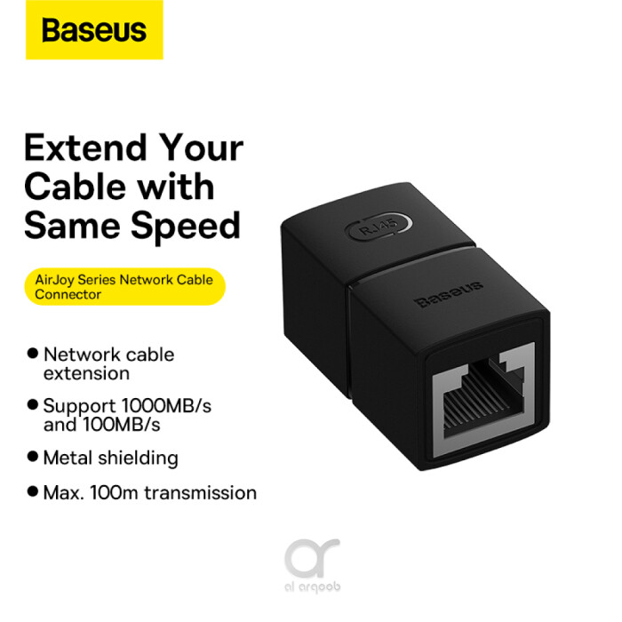 Picture of Baseus AirJoy Series Network Cable Connector - Black