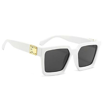 Picture of Men Fashionable White Black New Vision Driving Tik Tok Sunglasses UV Protection Party Travel Sunglasses Best Sunglasses - Sun Glass For Men - Sun Glass For Men