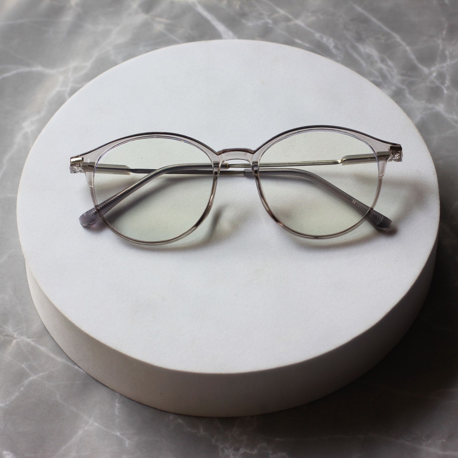 Picture of Classic Metal/PC Round Frame Myopia Glasses Fashion Retro Optica/ Glasses Ultralight Vision Care Short Sighted Eyewear