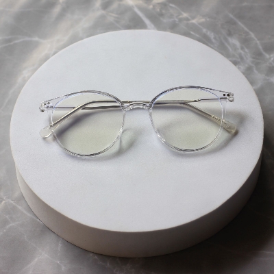 Picture of Classic Metal/PC Round Frame Myopia Glasses Fashion Retro Optica/ Glasses Ultralight Vision Care Short Sighted Eyewear