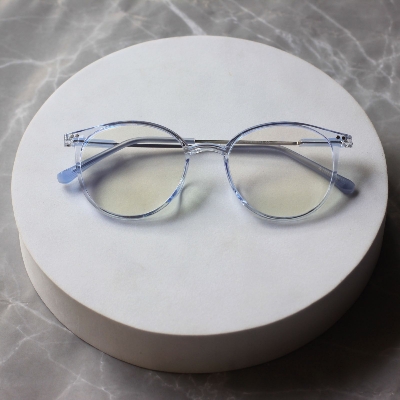 Picture of Classic Metal/PC Round Frame Myopia Glasses Fashion Retro Optica/ Glasses Ultralight Vision Care Short Sighted Eyewear