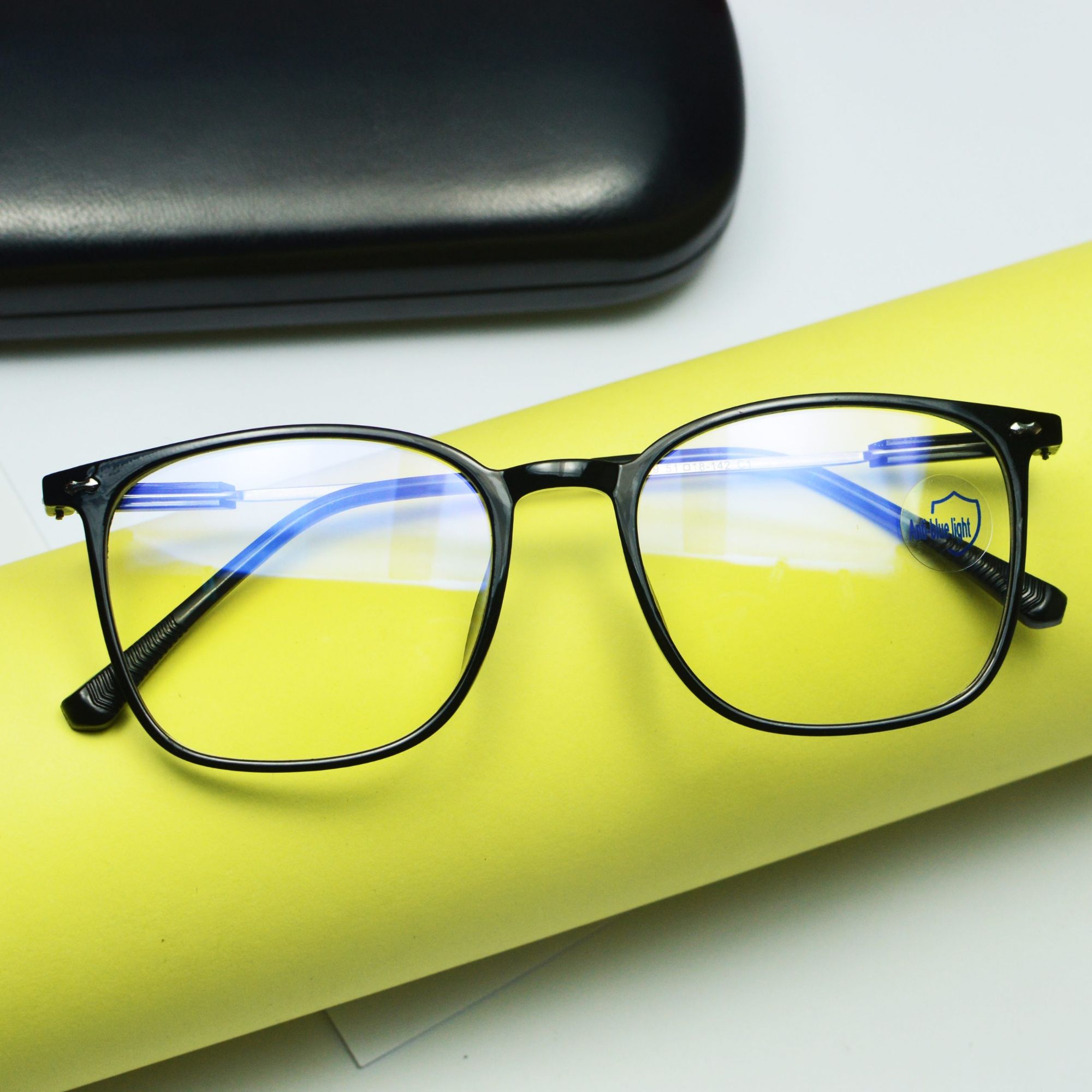Picture of Classic Metal/PC Square  Frame Myopia Glasses Fashion Retro Optica/ Glasses Ultralight Vision Care Short Sighted Eyewear