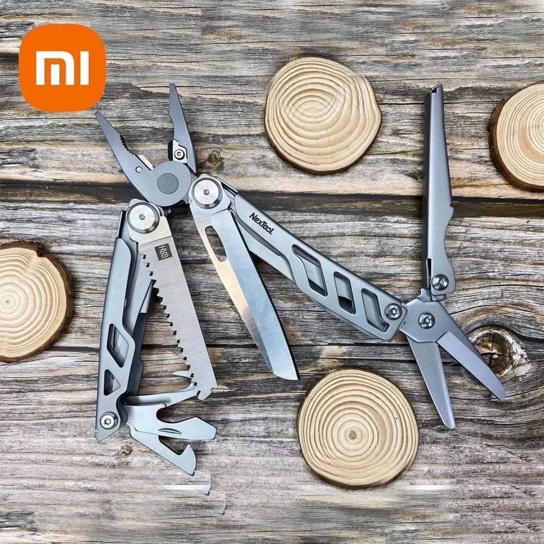 Picture of Xiaomi Nextool New Hand Tools Flagship Pro 16 In 1 Multi-Tool Edc Outdoor Plier Saw Bottle Opener Screwdriver Scissors Multitool