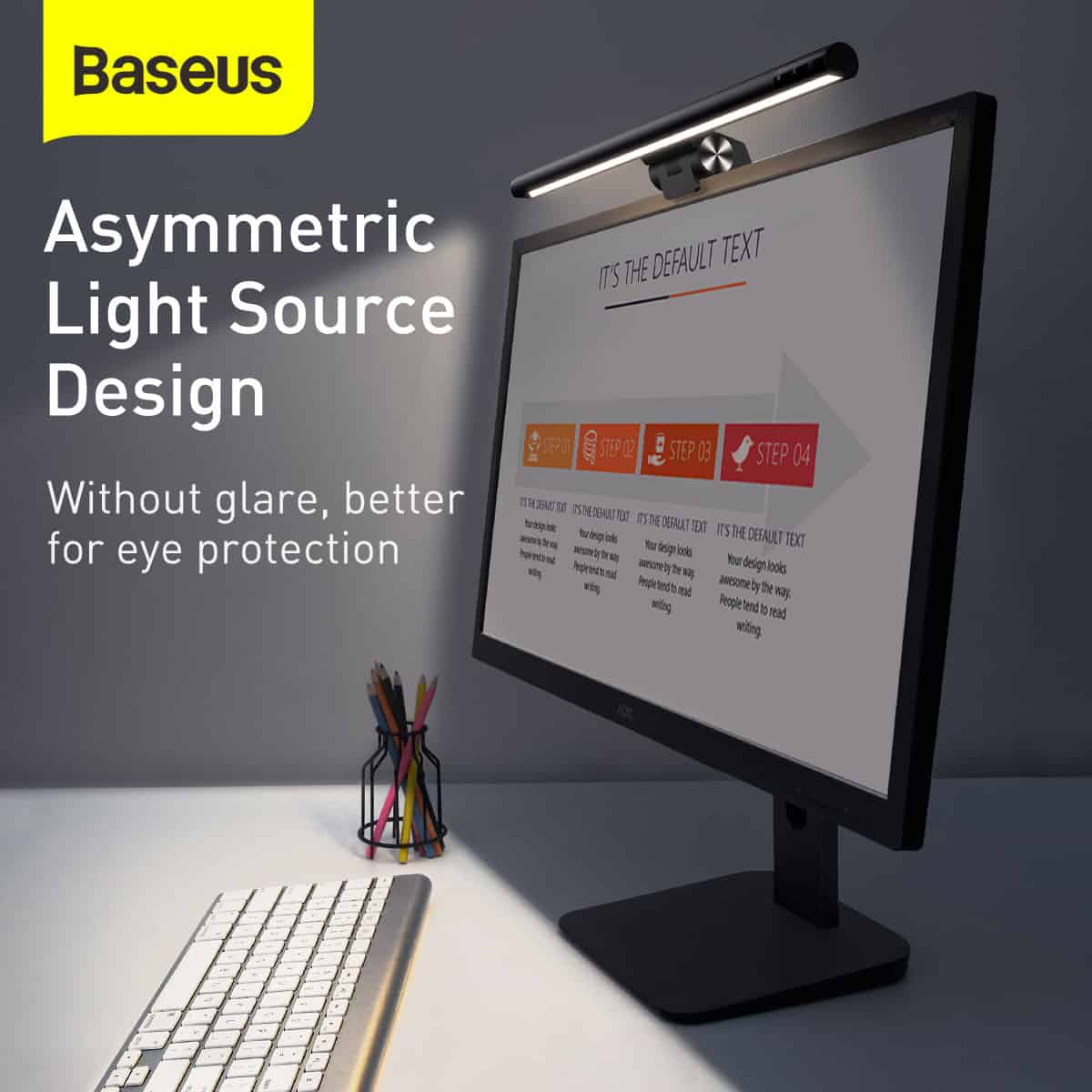 Picture of Baseus  Asymmetric Light Source Screen Hanging Lamp