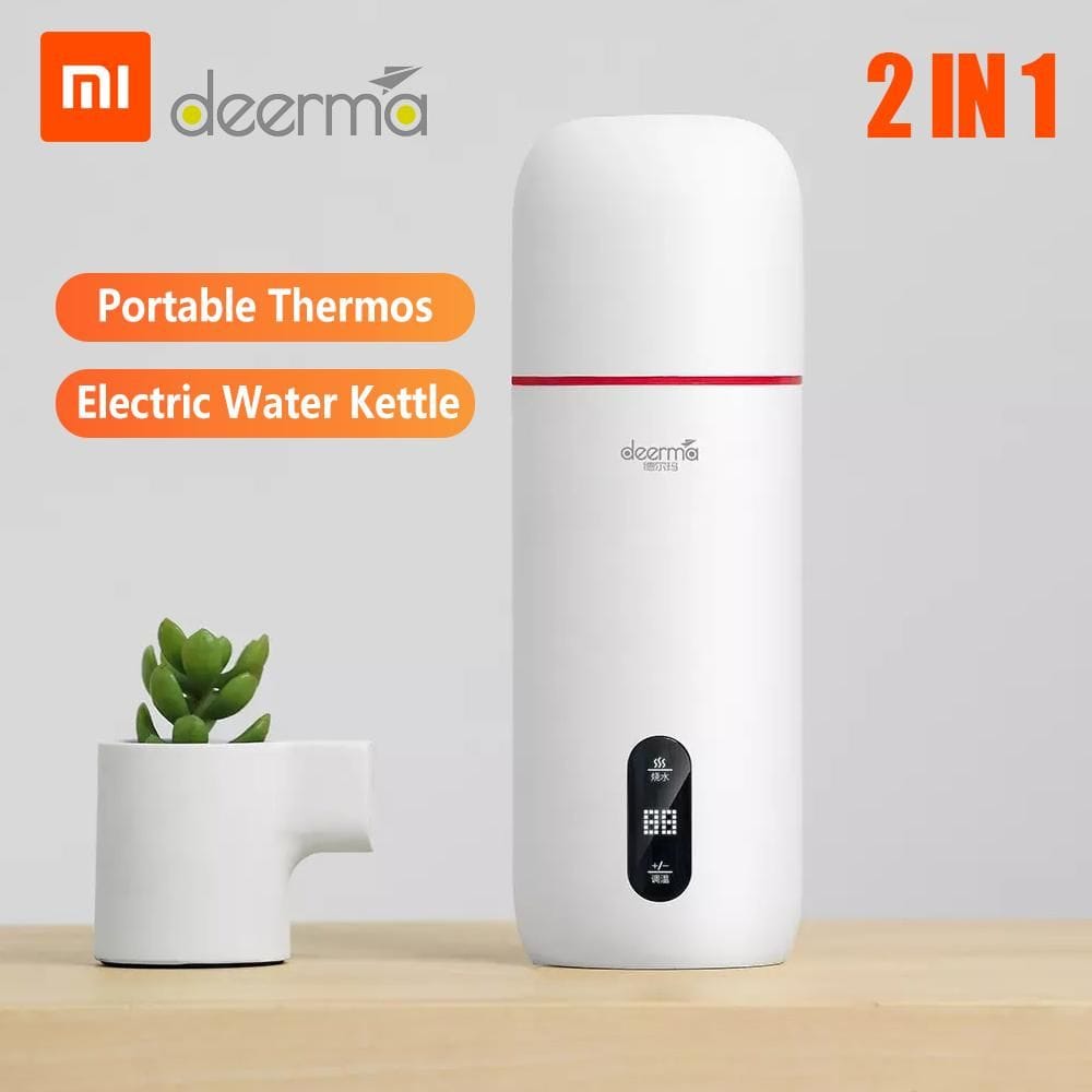 Picture of Xiaomi Deerma DEM-DR035S Thermos Electric Travel Cup 2in1 Hot Water Cup 350ML