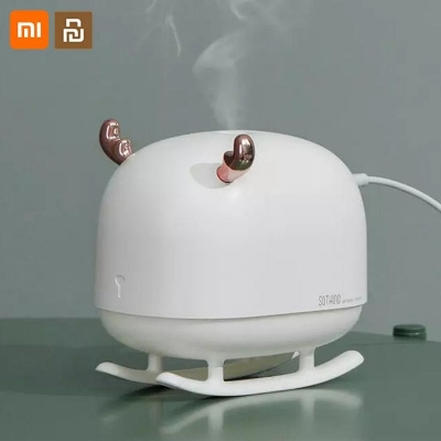 Picture of Xiaomi  Sothing Air Humidifier Deer Ambient Light USB Cable Powered Mini Portable Air Purifier With Ambient Suitable for office bedrooms