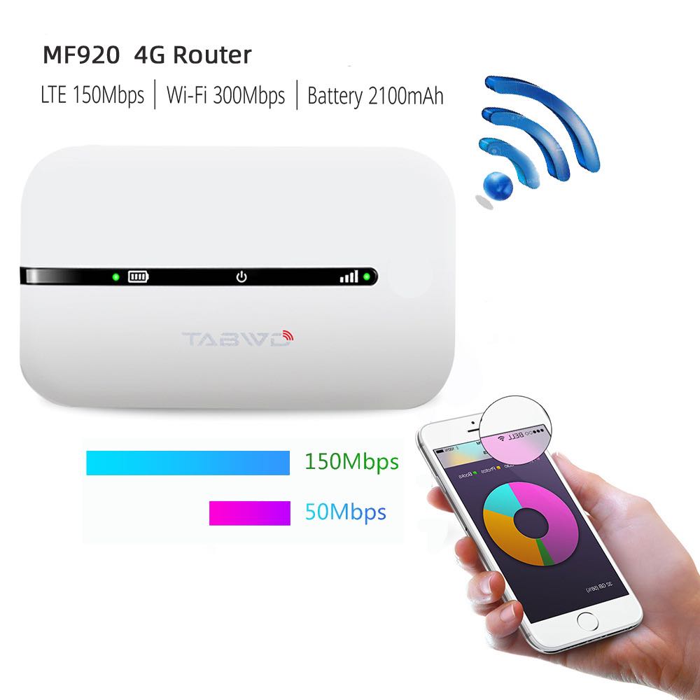 Picture of Tabwd MF920 Pocket 4G LTE router Wireless lte wifi