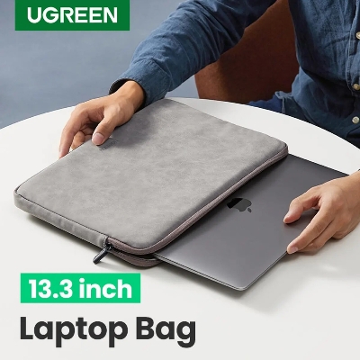 Picture of UGREEN Laptop Bag For Macbook Air 13.3 Inch Laptop Sleeve Case - Grey