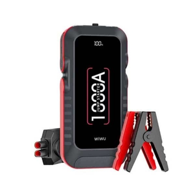 Picture of WiWU 1000A Car Power Inverter 12V Multi Function USB Jump Starter JS001