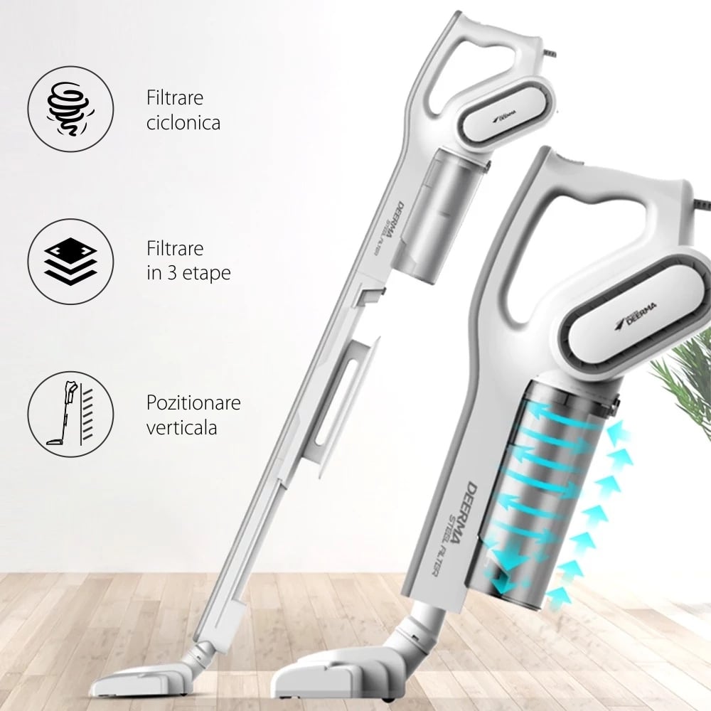Picture of For Home Appliance Xi_aomi Deerma DX700 Ultra Quiet Vacuum Cleaner Handheld Strong Suction Vacuum Cleaner