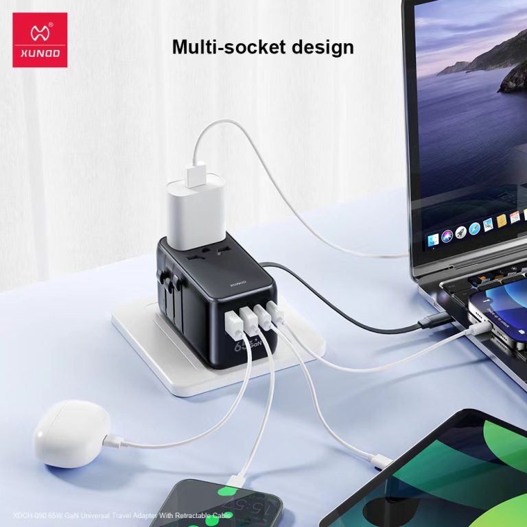 Picture of Xundd XDCH-090 65W GaN Universal Travel Adapter