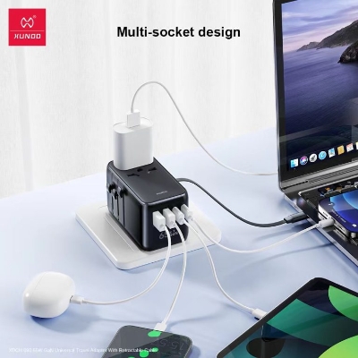 Picture of Xundd XDCH-090 65W GaN Universal Travel Adapter