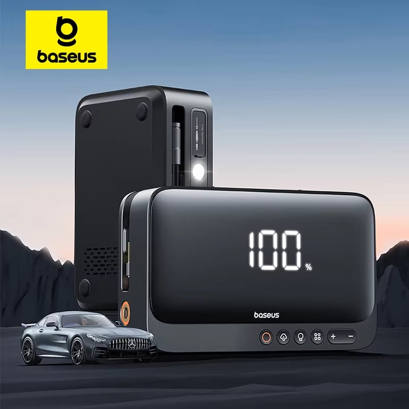 Picture of Baseus Super Energy Series 4-in-1 Car Jump Starter 600A  6000mAh Battery