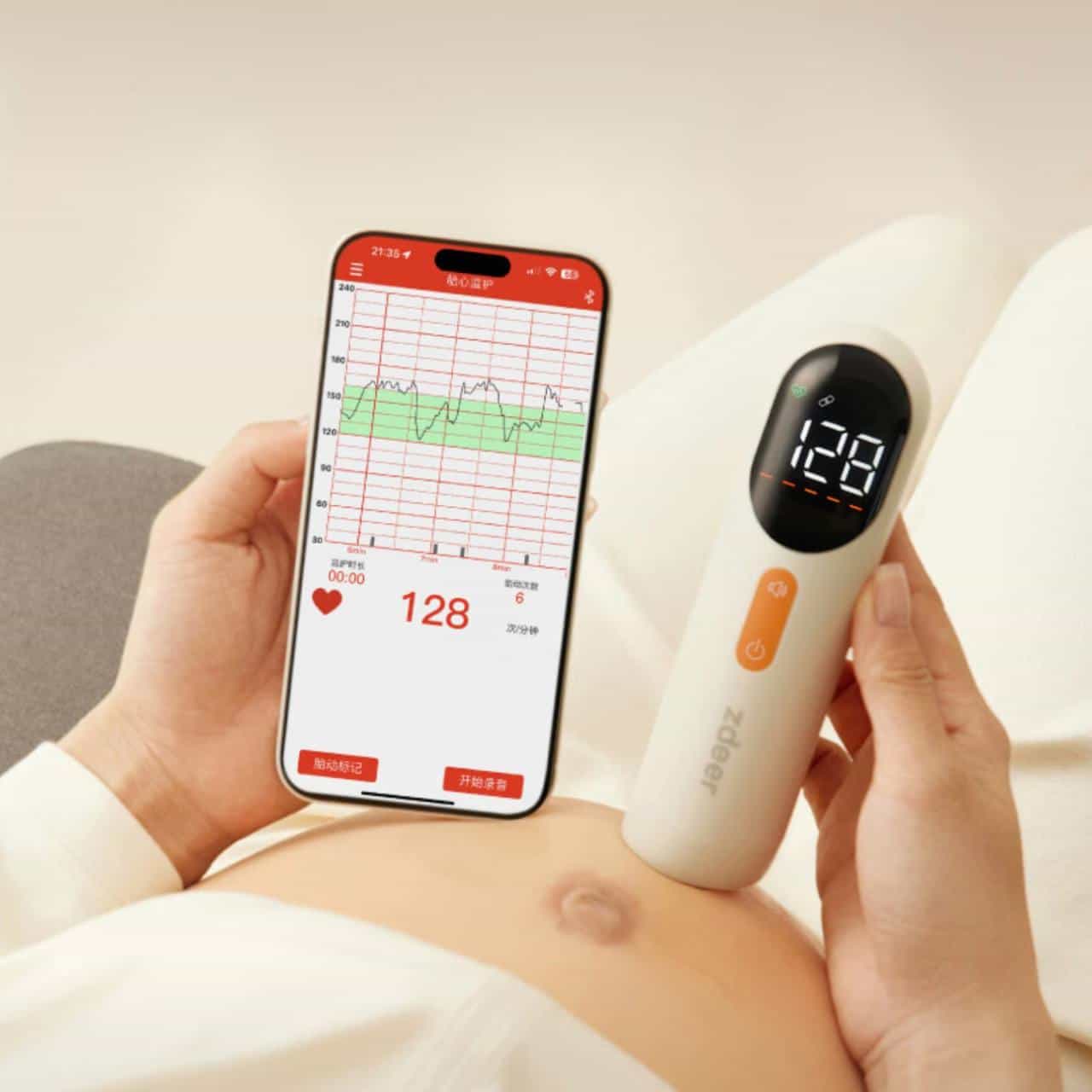Picture of Xiaomi ZDEER FD-162 Fetal Pregnant Women’s Home Doppler Baby Special Fetal Movement Fetal Heart Rate Detector