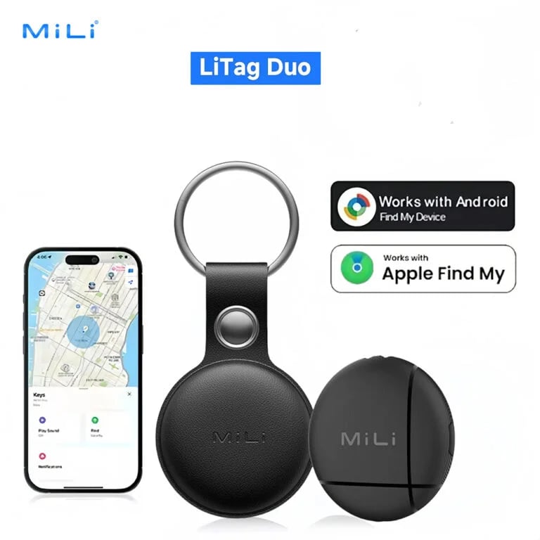 Picture of Mili LiTag Duo Dual System Tracker For iOS & Android