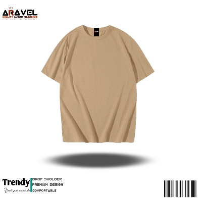 Picture of Oversized Boxifit Drop Shoulder T-Shirt For Men's & Women's (solid colour)
