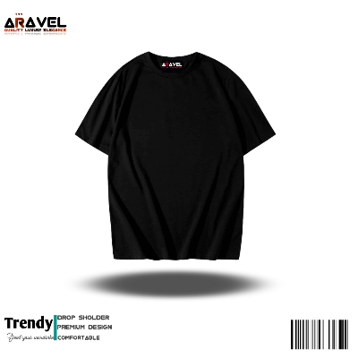 Picture of Oversized Boxifit Drop Shoulder T-Shirt For Men's & Women's (solid colour)