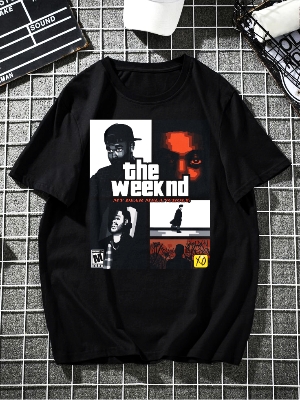 Picture of The weekend premium cotton dropsholder tshirt