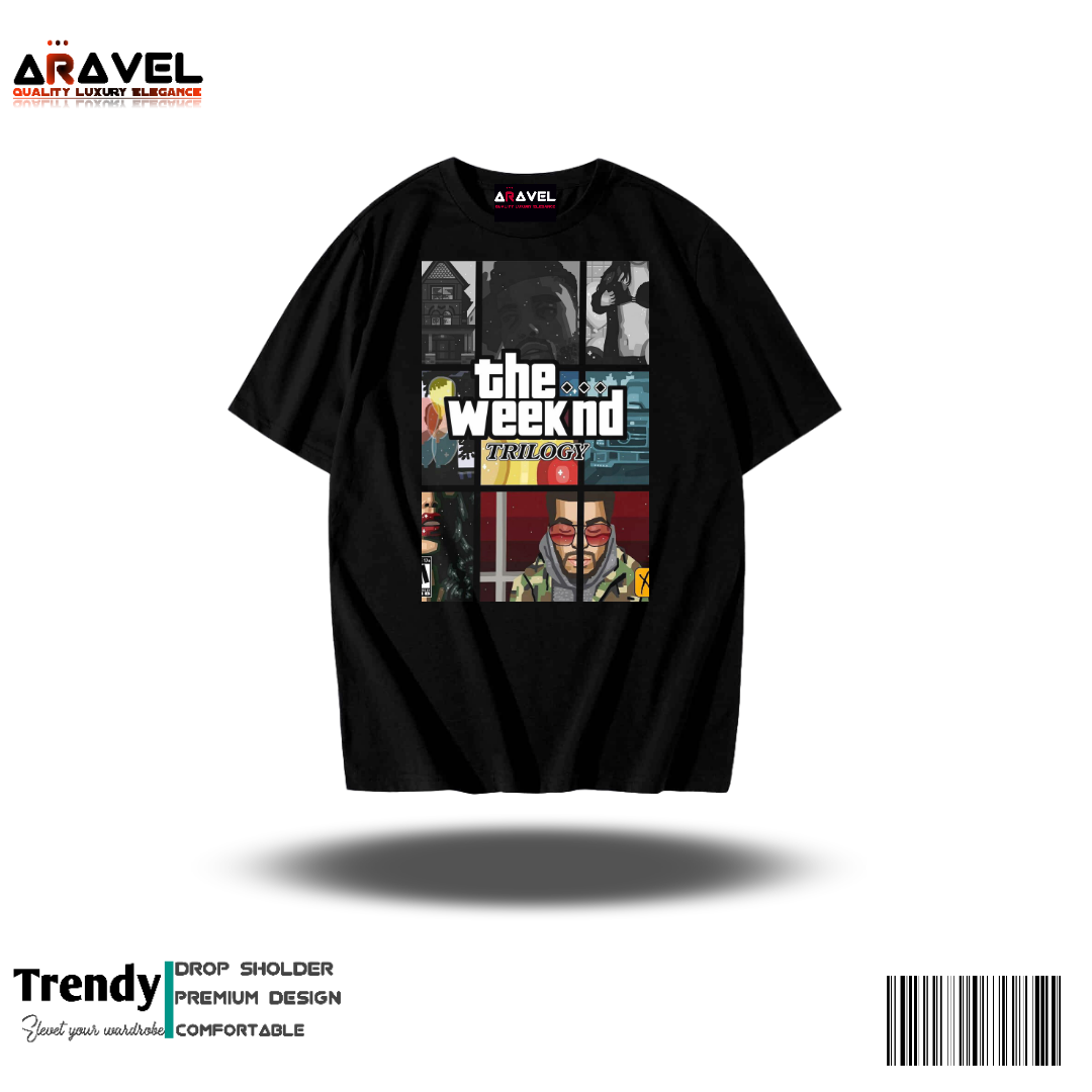 Picture of The weekend poster dropsholder T-shirt for men