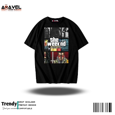 Picture of The weekend poster dropsholder T-shirt for men