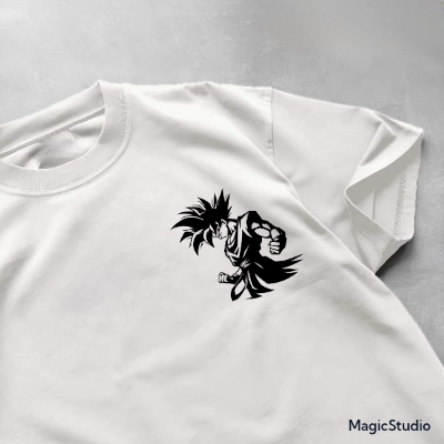 Picture of Premium Men's Drop Shoulder T-Shirt | High-Quality | Unique Anime Design | Soft & Comfortable