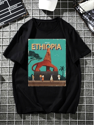 Picture of Ethiopia premium dropsholder t-shirt