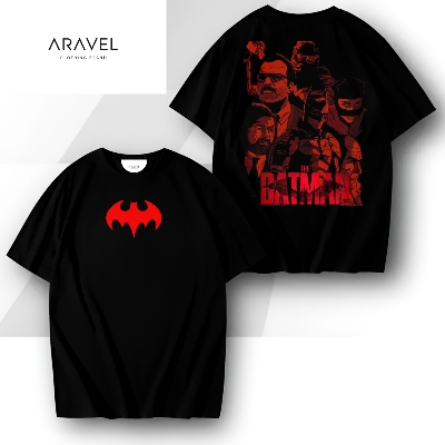 Picture of Aravel Batman Graphic T-Shirt – Bold & Stylish Design for Fans | Comfortable and Trendy Casual Wear for Men
