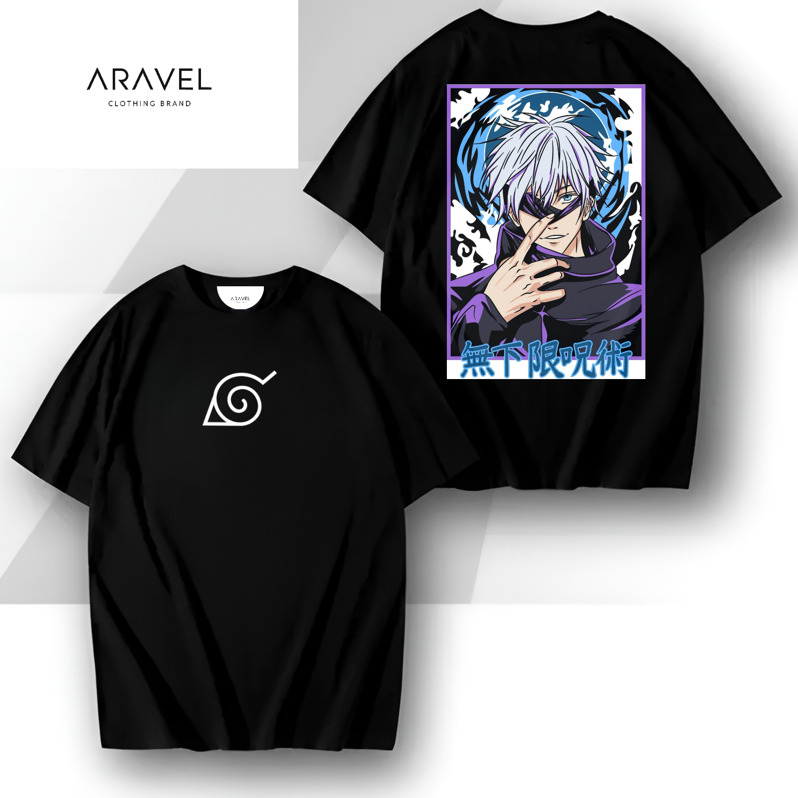 Picture of Naruto Graphic T-Shirt – Bold Design,  Comfort for Fans | Stylish and Trendy Casual Wear