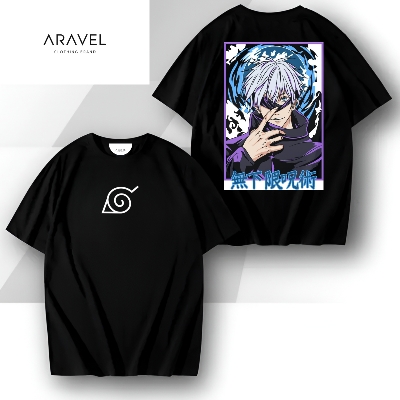 Picture of Naruto Graphic T-Shirt – Bold Design,  Comfort for Fans | Stylish and Trendy Casual Wear