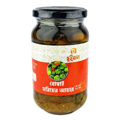 Picture of Bombai Moricher Achar (Bombai Morich Pickle) 400g