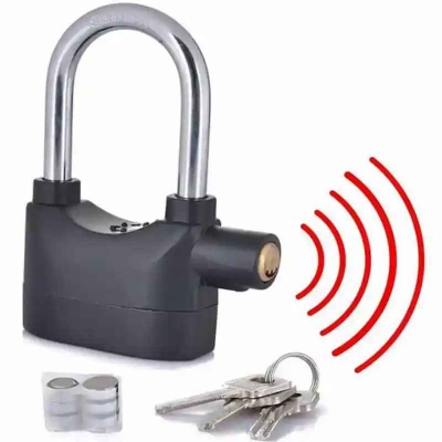 Picture of Security Alarm Lock for Bike and Door Security Alarm Lock Bike Alarm Lock Bicycle Alarm Lock Door Alarm Lock