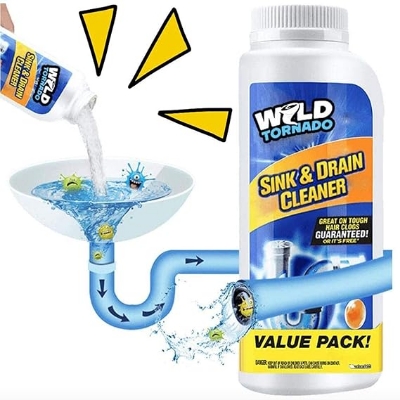 Picture of Powerful Sink and Drain Cleaner Chemical Powder Agent for Kitchen Toilet Pipe Dredging