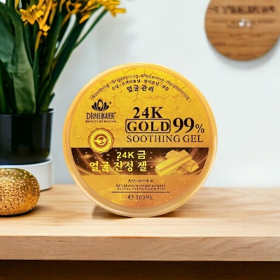 Picture of DRMEINAIER 24k Gold Soothing Gel & 99% Moisture Gel For Smooth Skin In padmazon
