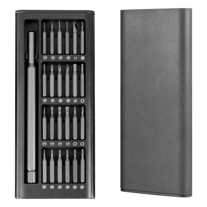 Picture of HomeFast 24 in 1 Precision Screwdriver Set,Mini Magnetic Screwdriver Tool Kit,24 Bits 24 in 1 Precision Screwdriver Set,Mini Magnetic Screwdriver Tool Kit Screwdriver Bit Set  (Pack of 1)