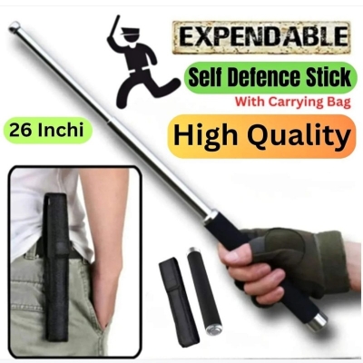 Picture of Metal Extendable Self-Defense Stick with Bag