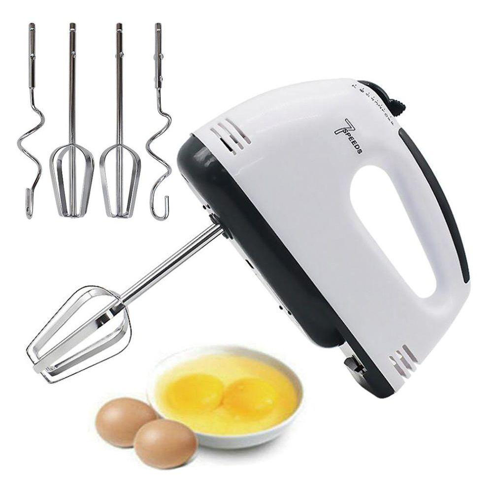 Picture of Electric Egg Bitter & Mixer in White Is Versatile and Efficient Electric Bitter Effortless and Convenient