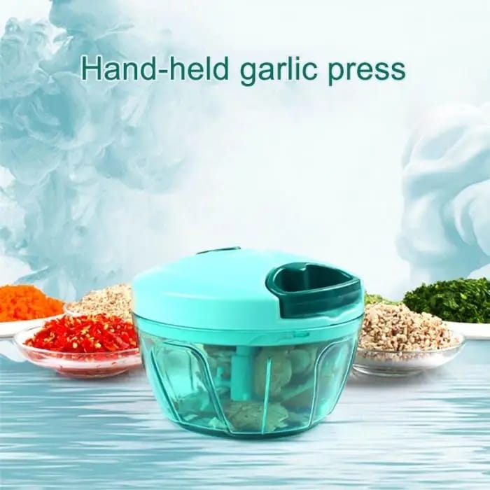 Picture of Hand Manual Blander Garlic Cutter Blender Vegetable Chopper Meat Grinder Mincer Pengisar Tarik Tangan Mini