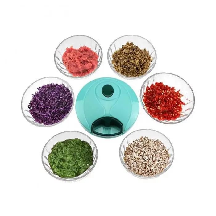 Picture of Hand Manual Blander Garlic Cutter Blender Vegetable Chopper Meat Grinder Mincer Pengisar Tarik Tangan Mini