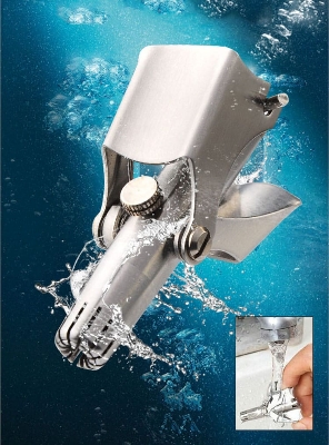Picture of Stainless Steel Manual Nose Hair Trimmer For Men With Alluminium Box