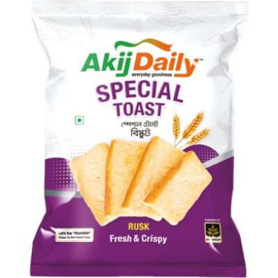 Picture of Akij Special Toast 250 Gram Biscuits Combo of 2 Pcs