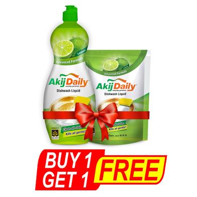 Picture of Akij Liquid Dishwasher 500 ml with free refill