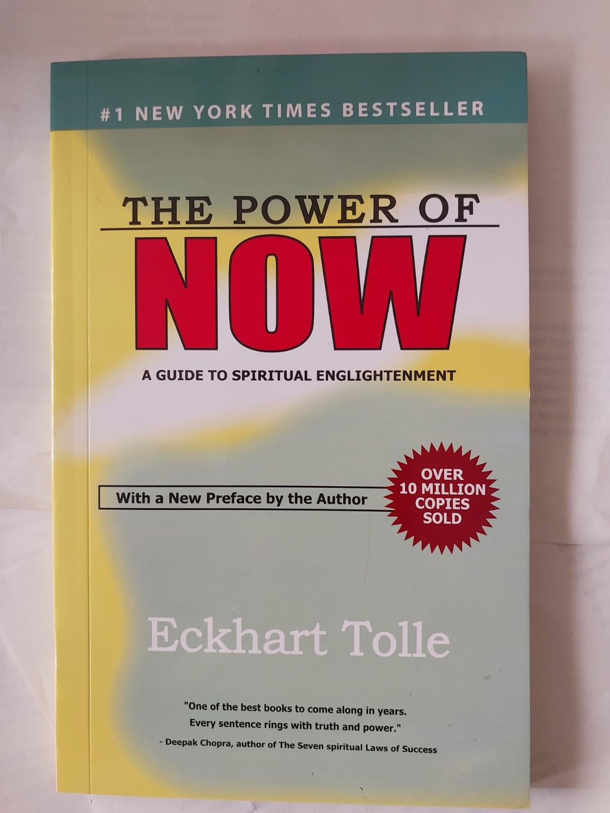Picture of The Power of Now: A Guide to Spiritual Enlightenment