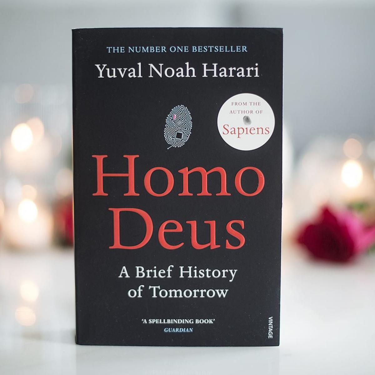 Picture of Homo deus of tomorrow of yuval noah harari - Yellow - Paperback