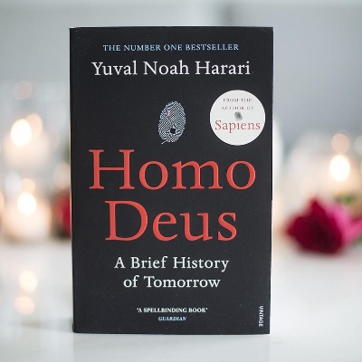 Picture of Homo deus of tomorrow of yuval noah harari - Yellow - Paperback