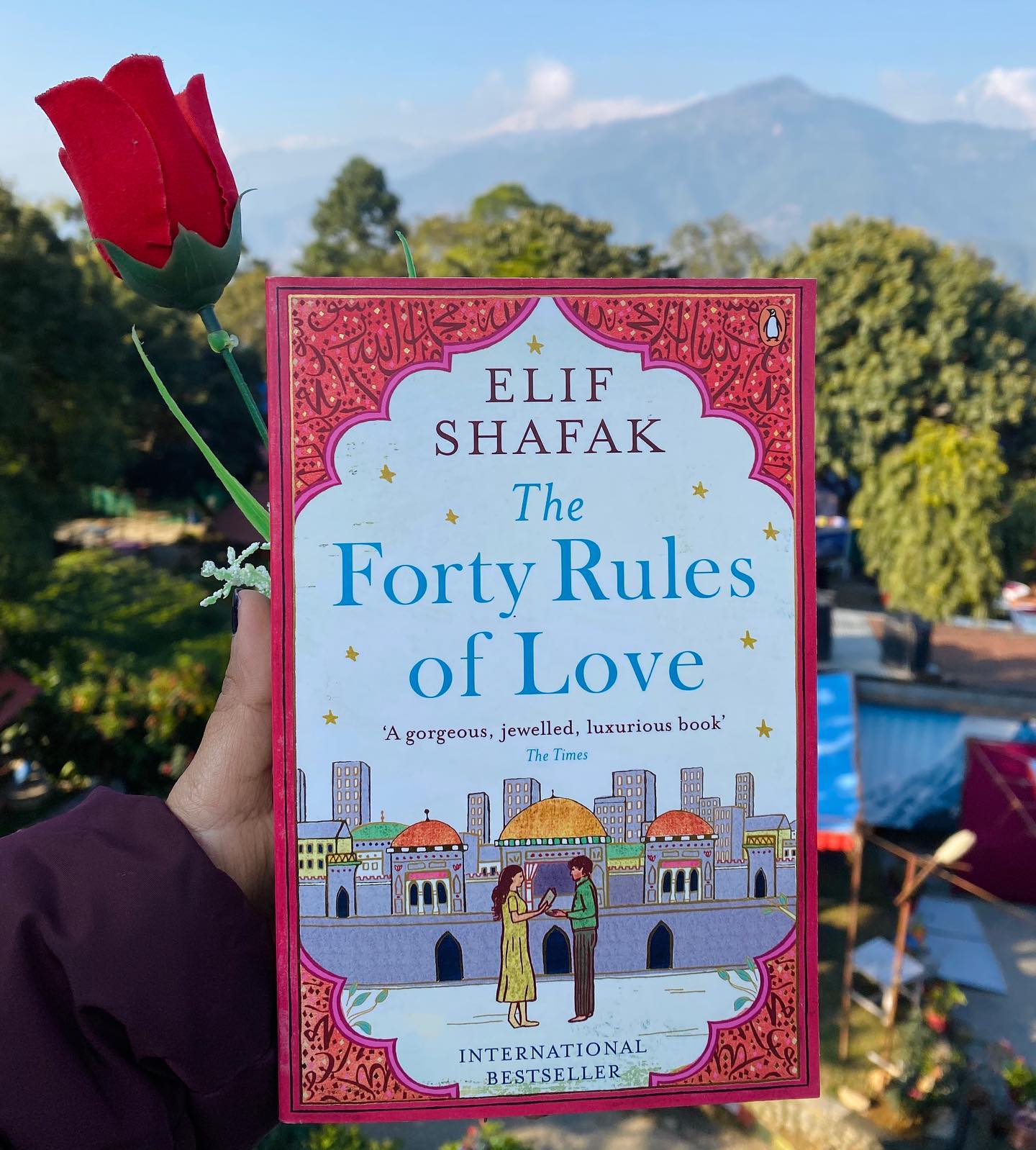 Picture of The Forty Rules of Love Novel by Elif Shafak- Paperback