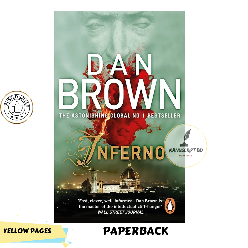 Picture of Inferno Novel by Dan Brown - Yellow - Paperback