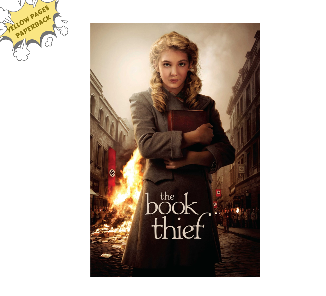 Picture of The Book Thief by Markus Zusak - Yellow - Paperback