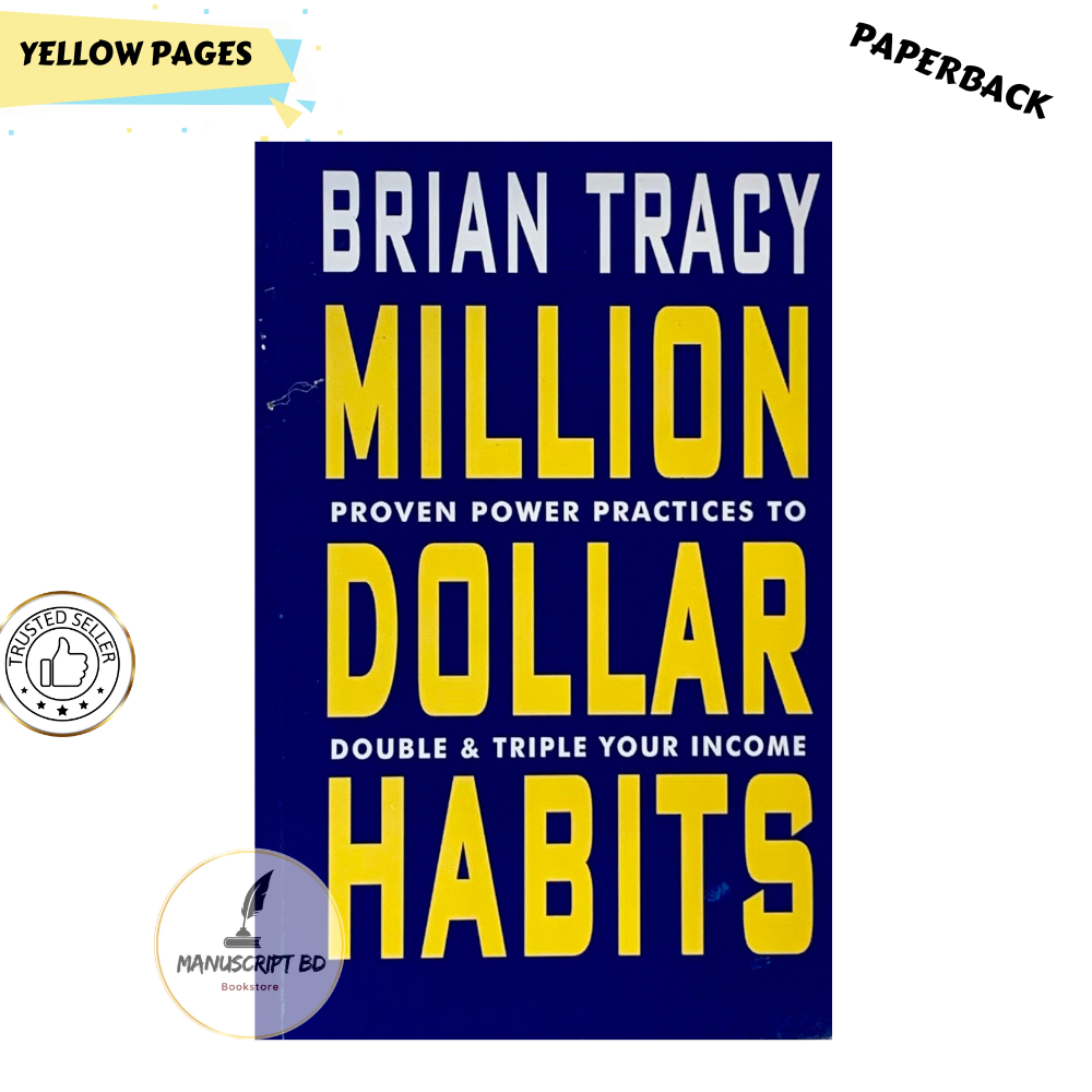 Picture of Million Dollar Habits Book by Brian Tracy - Yellow - Paperback