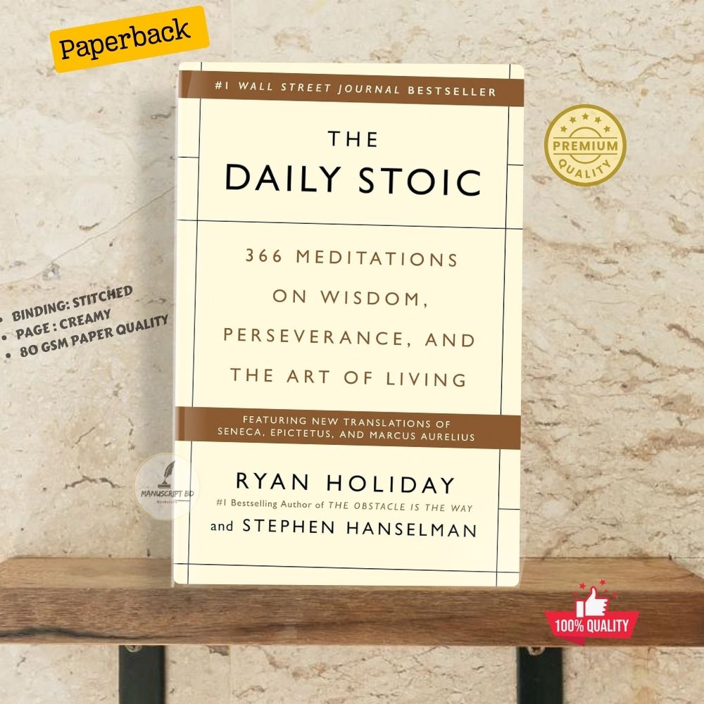 Picture of The Daily Stoic by Ryan Holiday - Premium - Paperback