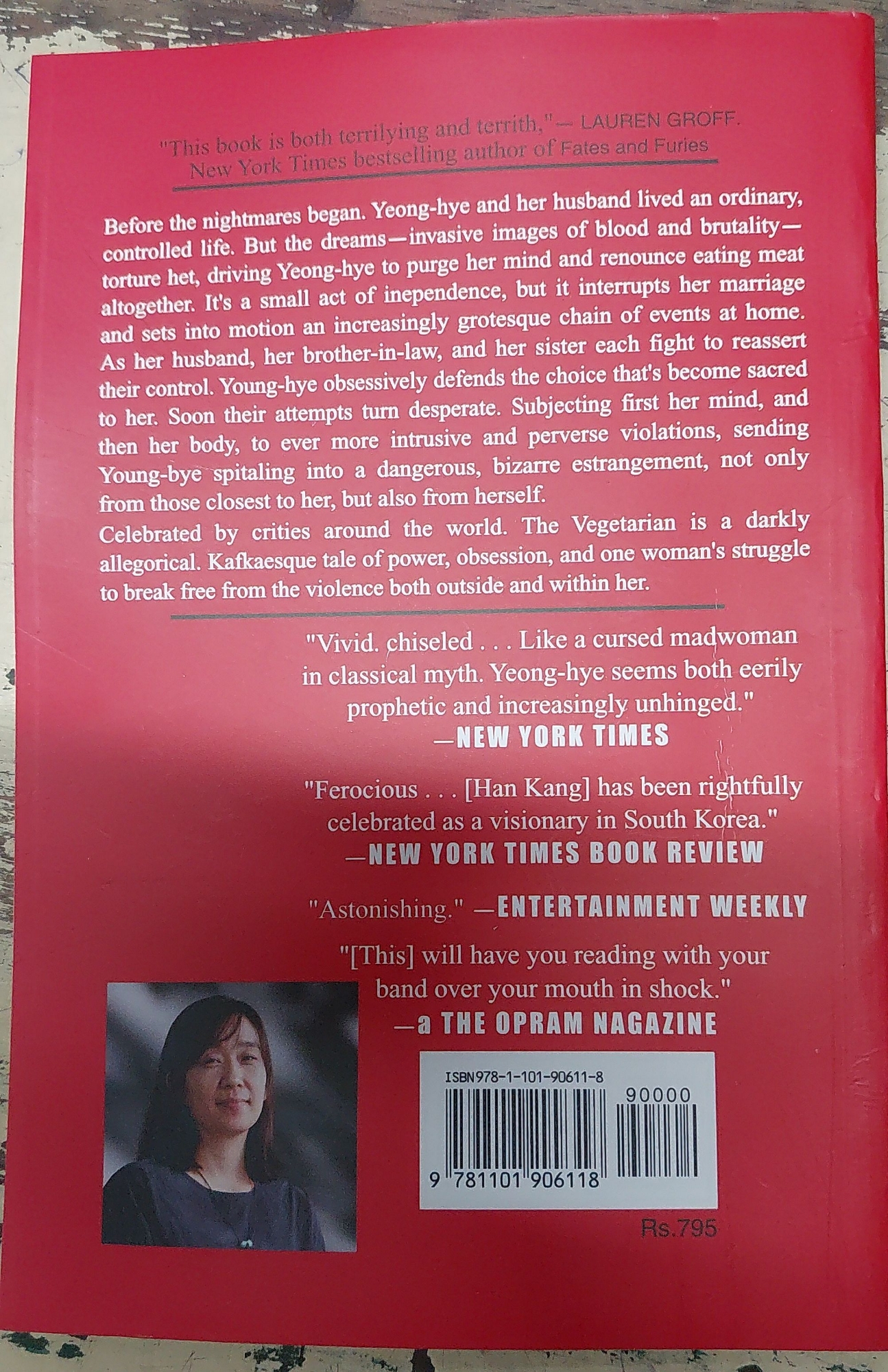 Picture of The Vegetarian by Han Kang - Paperback